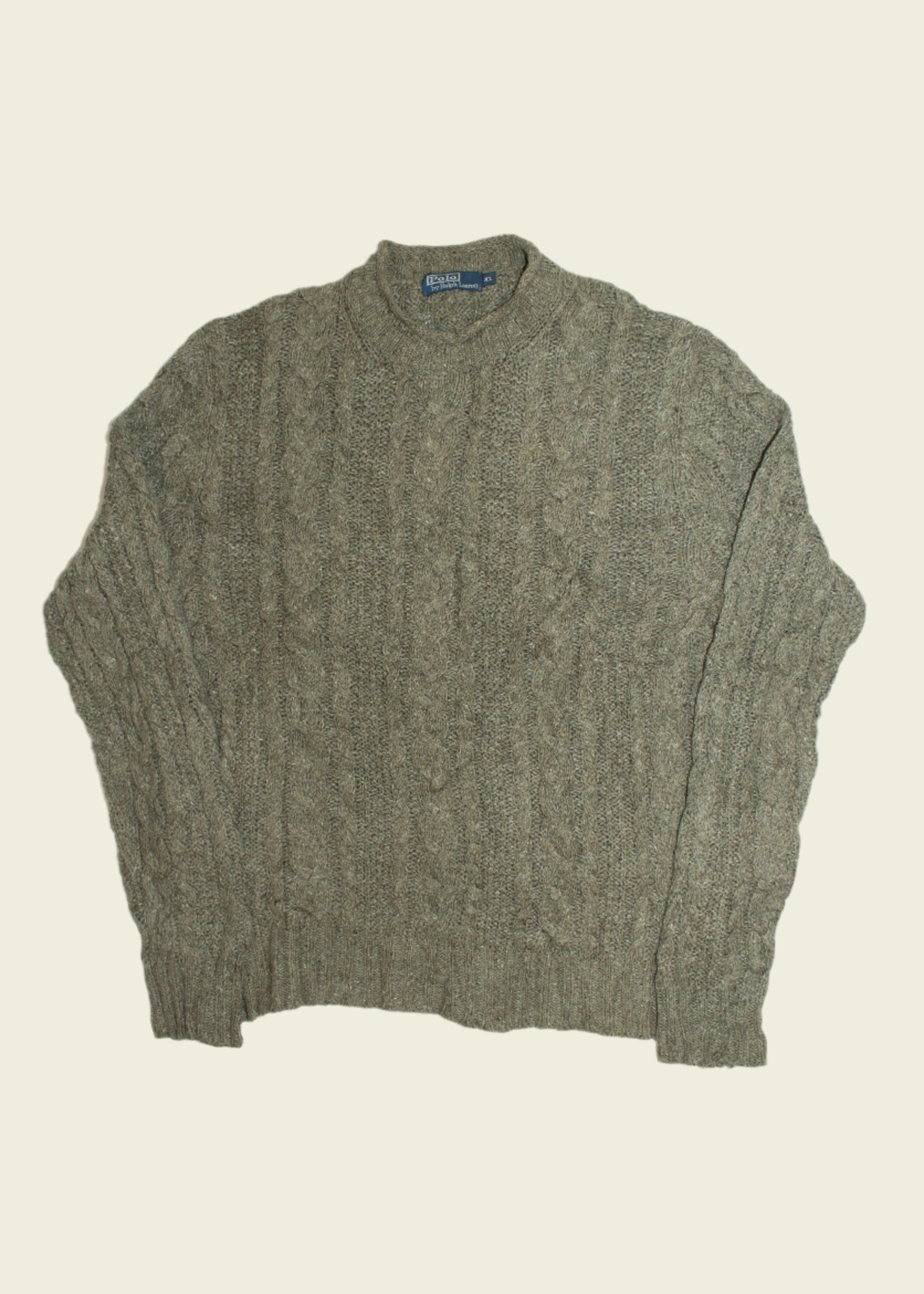 Vintage Ralph Lauren Knitted Sweatshirt (XL)