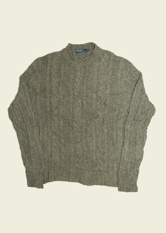 Vintage Ralph Lauren Knitted Sweatshirt (XL)