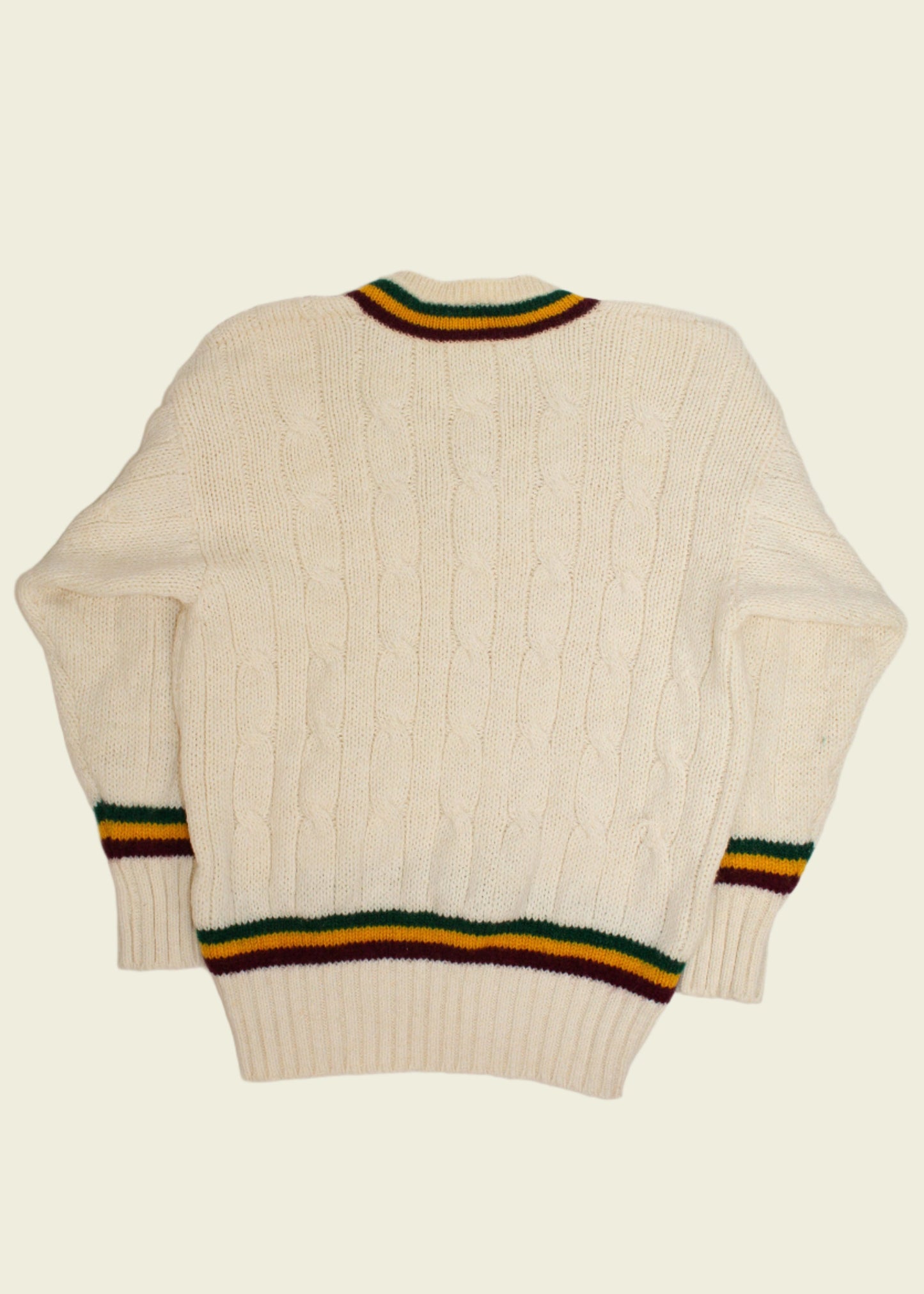 Vintage Knitted Wool Sweatshirt