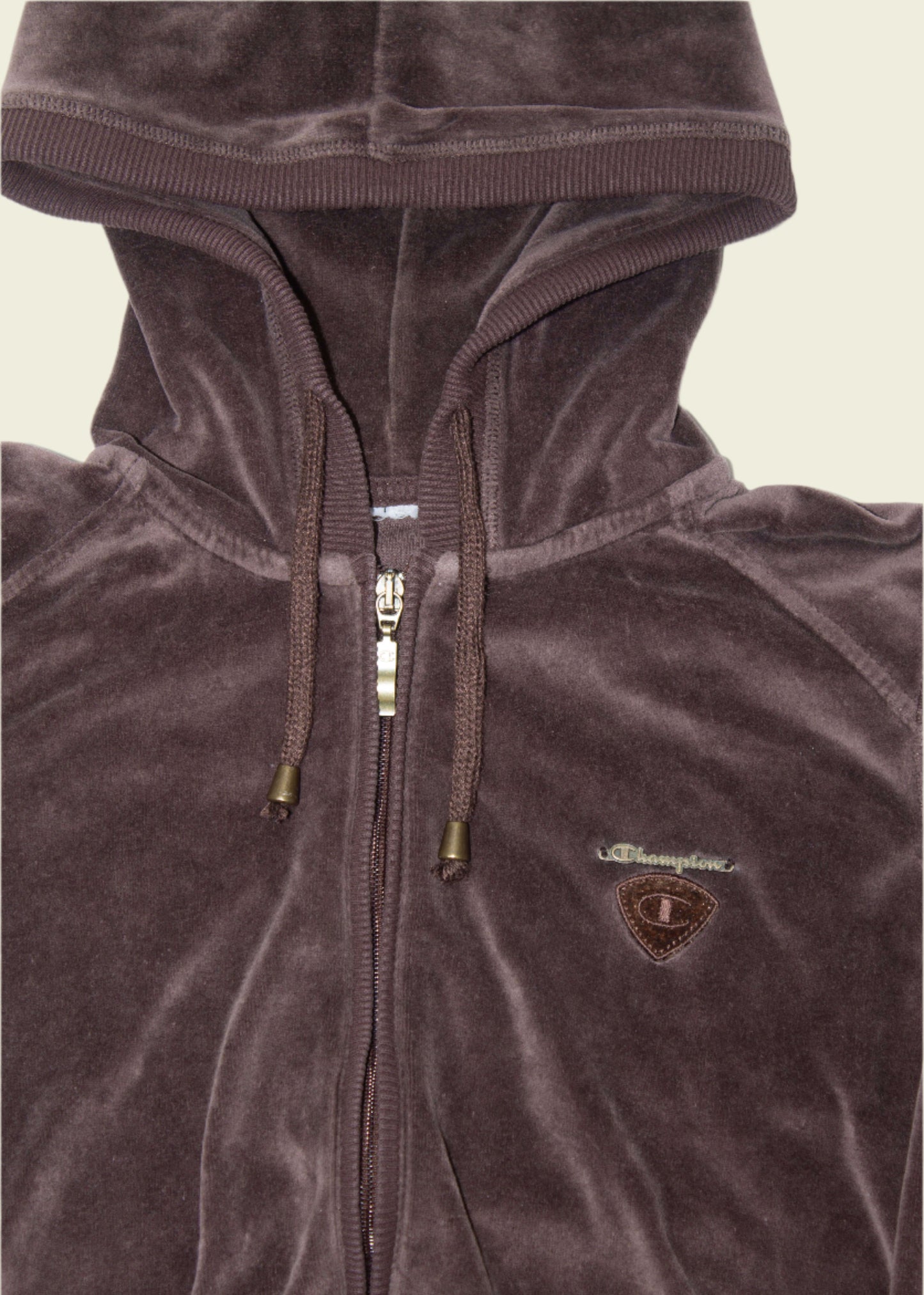 Vintage y2k Champion zip hoodie (S/M)