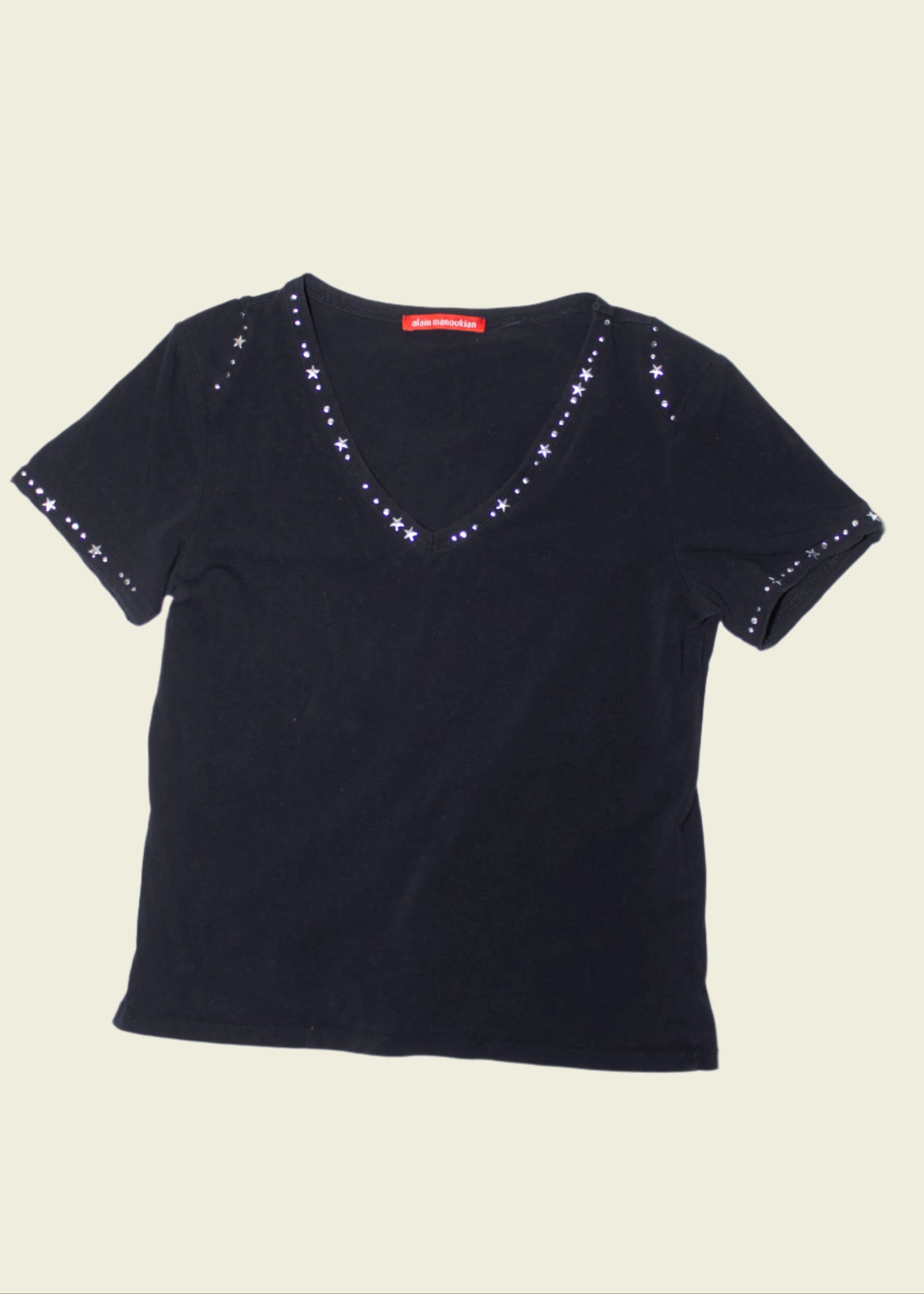 Vintage y2k studded tee (S/M)