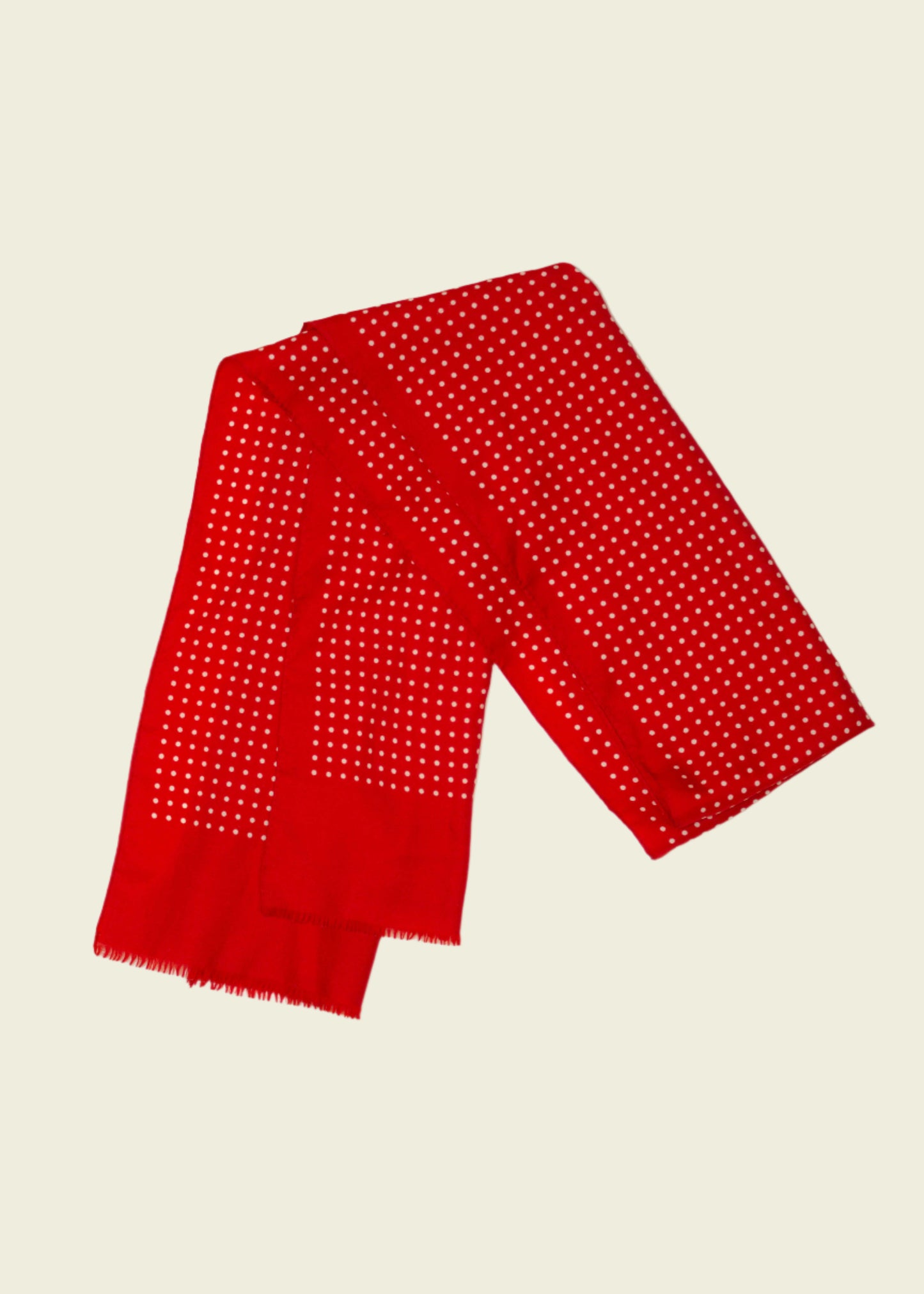 Vintage y2k polkadot scarf