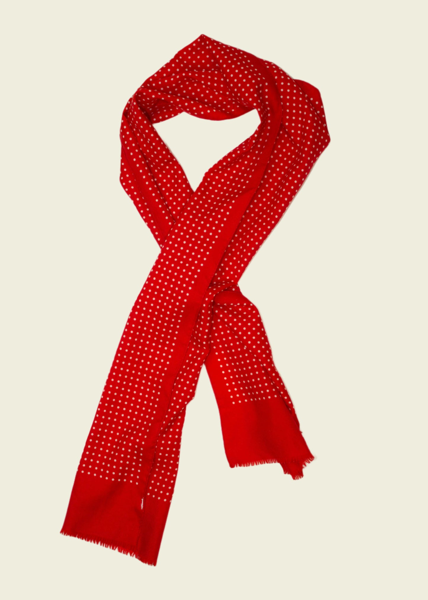 Vintage y2k polkadot scarf