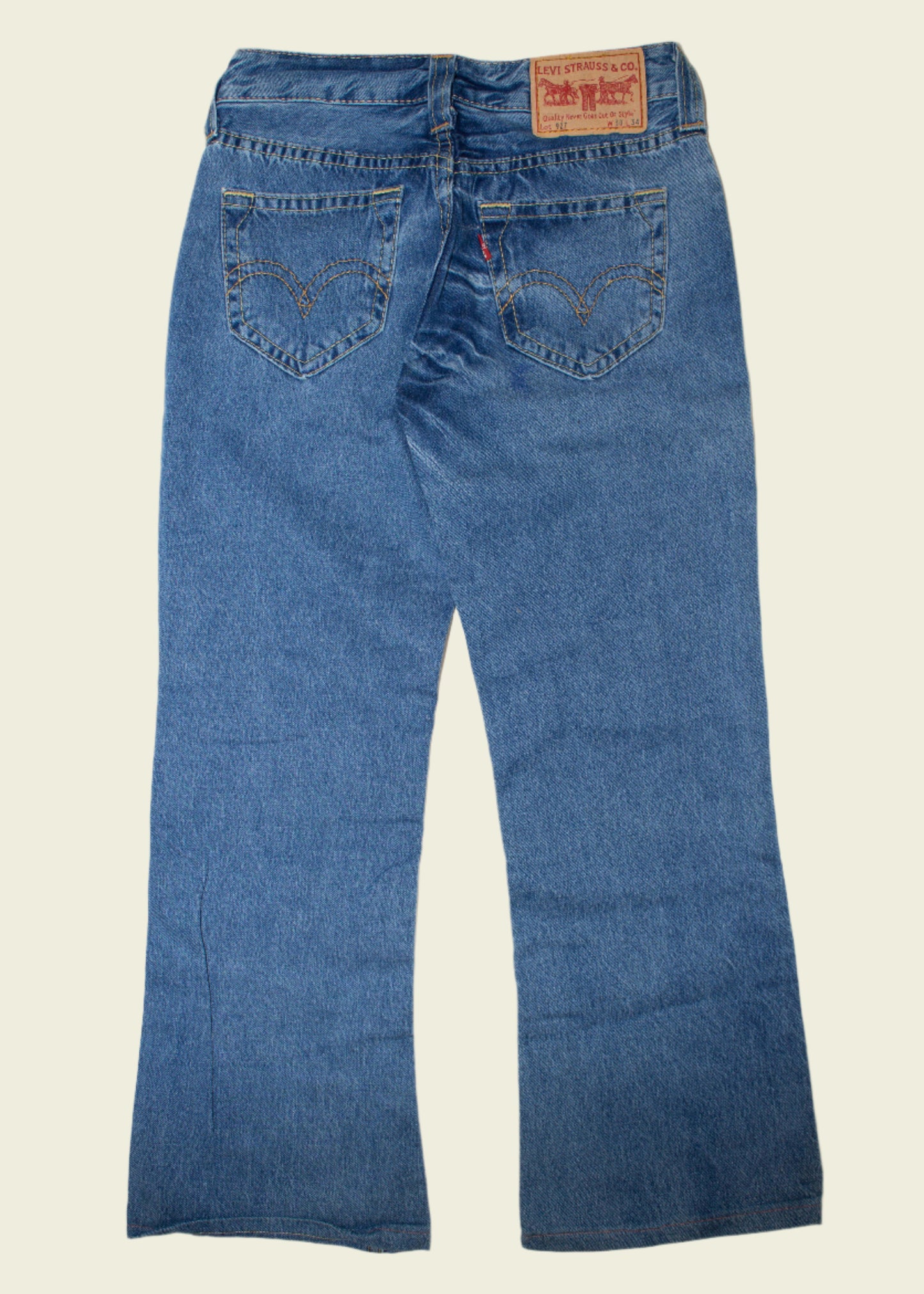 Vintage Levi's Low Waist Bootcut Jeans (30x34)