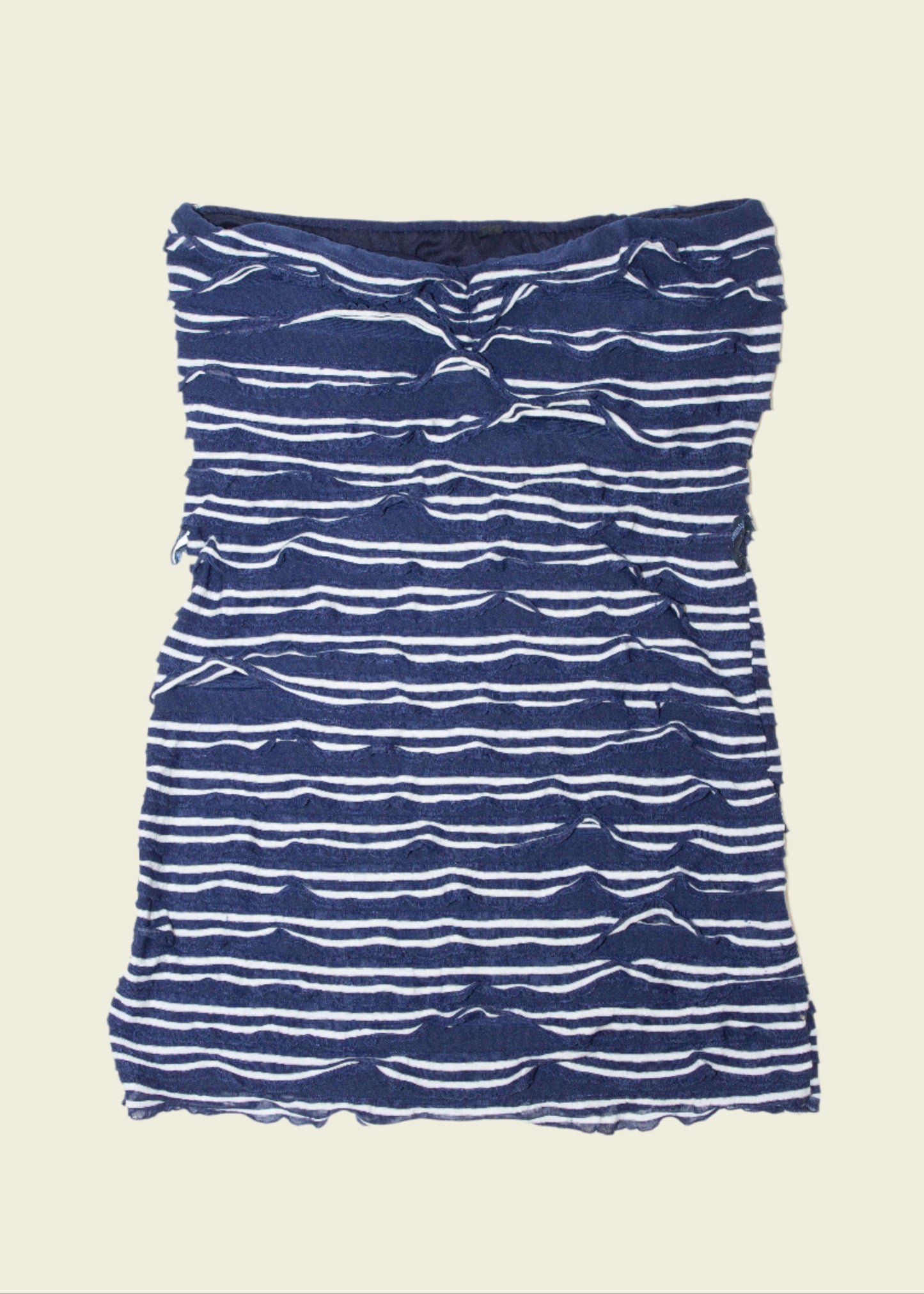 Vintage y2k striped tube top (XS)