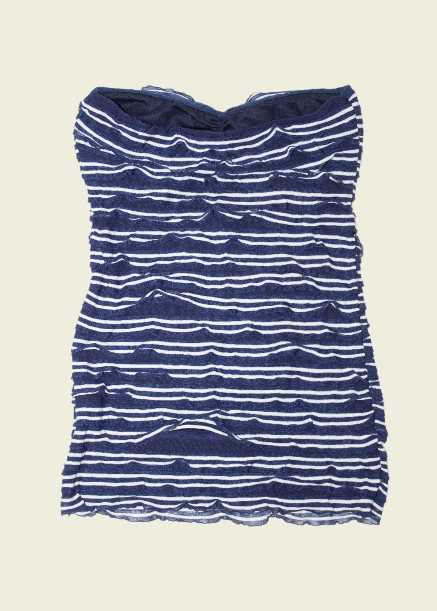 Vintage y2k striped tube top (XS)