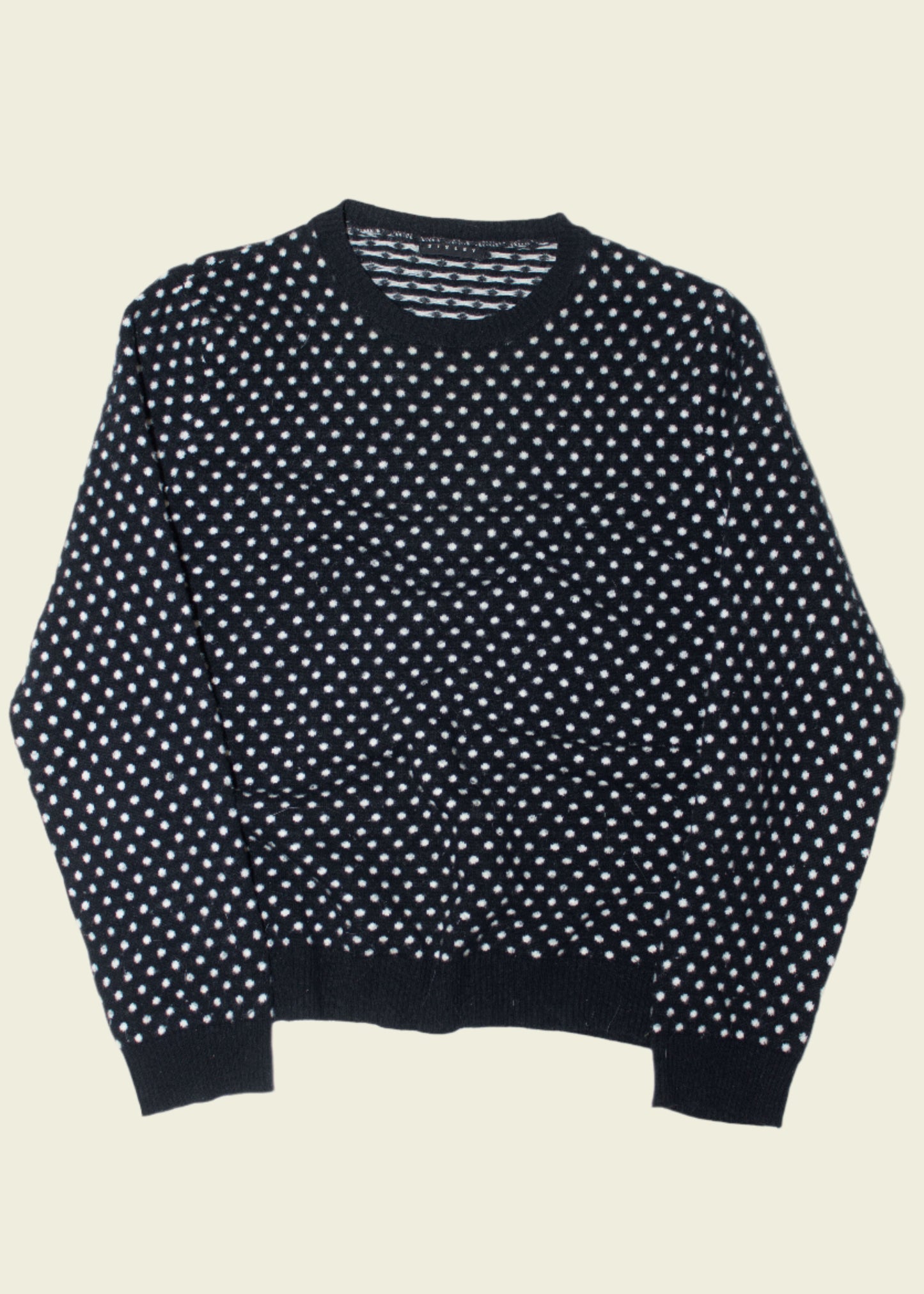 Vintage y2k polkadot knit (M)