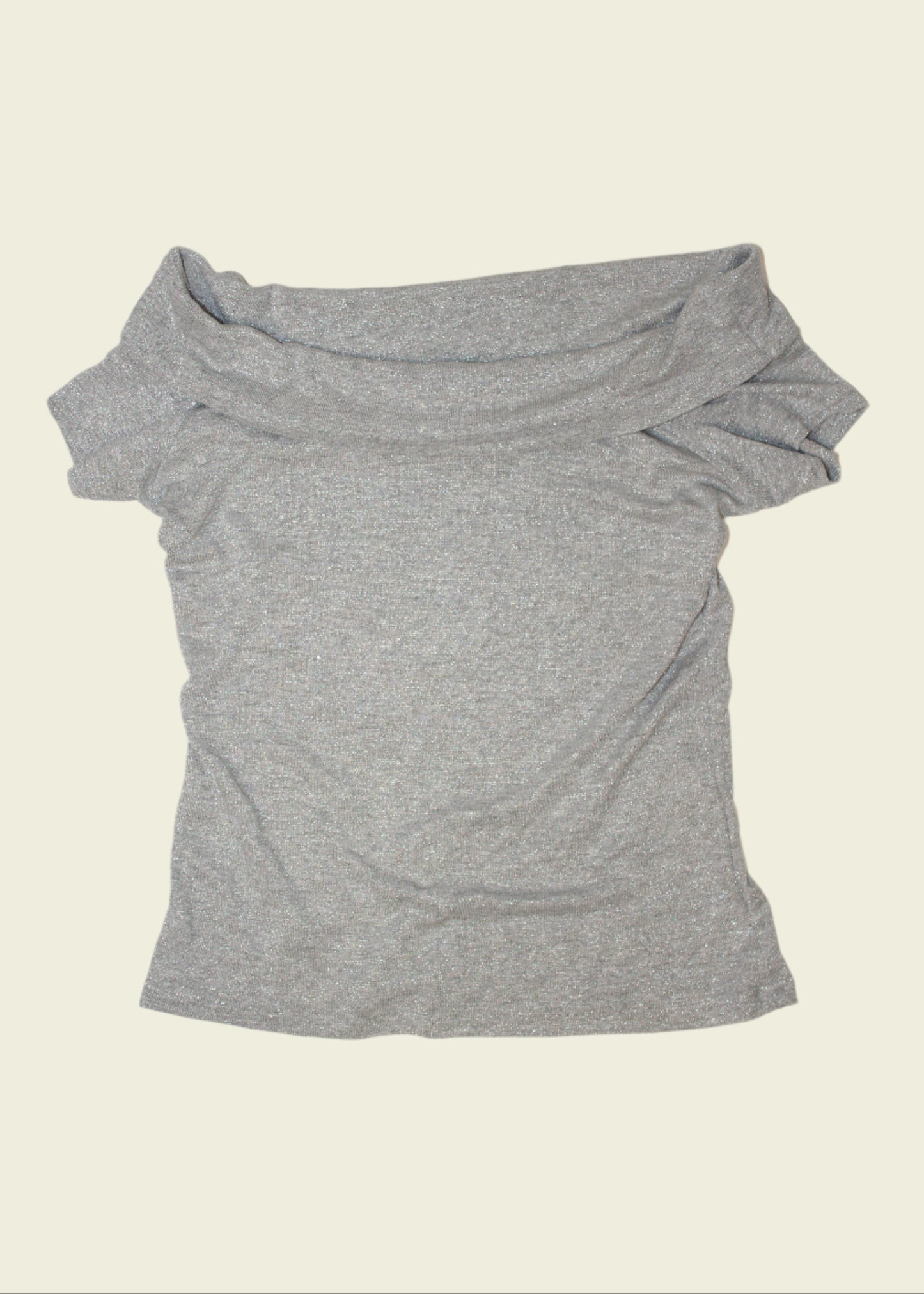 Vintage y2k off shoulder top (M)