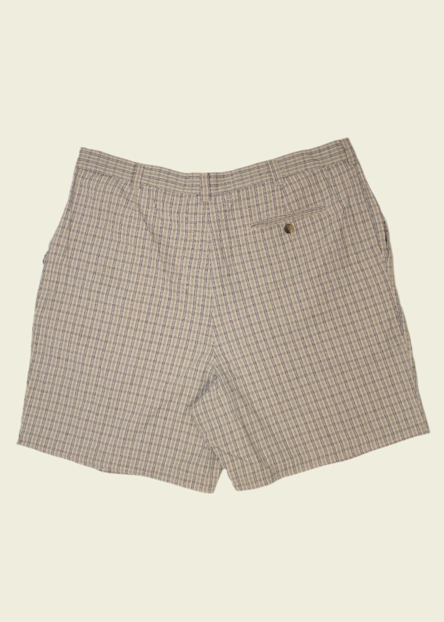 Vintage Checkered Shorts (W38)