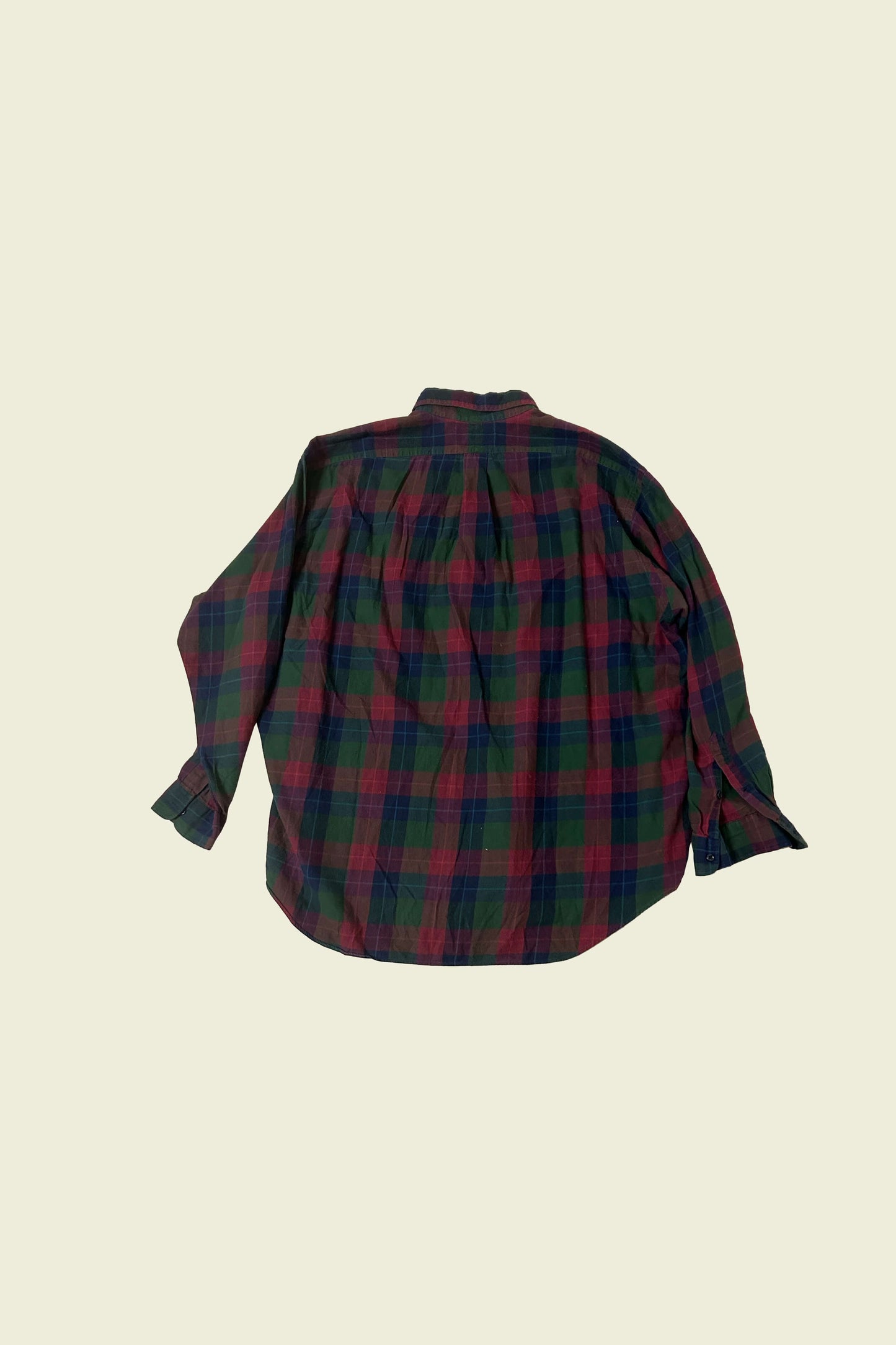 Ralph Lauren Shirt Red/Green/Blue Checkered Shirt Size XXL