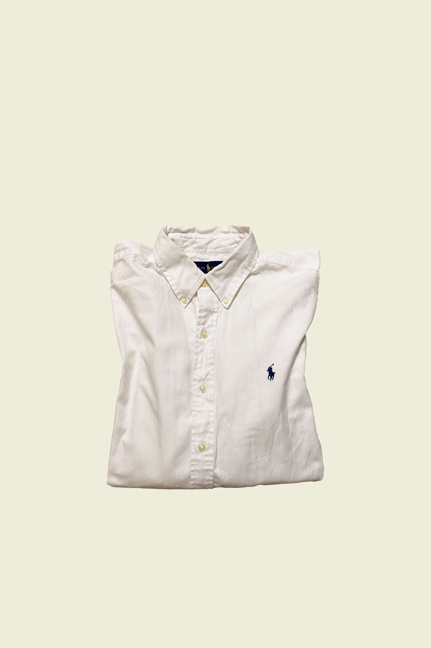 Ralph Lauren Oxford Shirt White Size L
