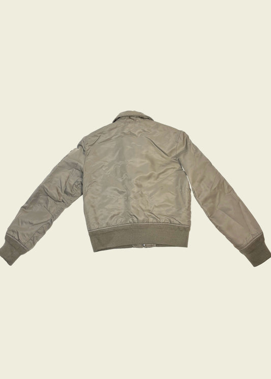 Vintage y2k cropped bomber jacket (S/M)