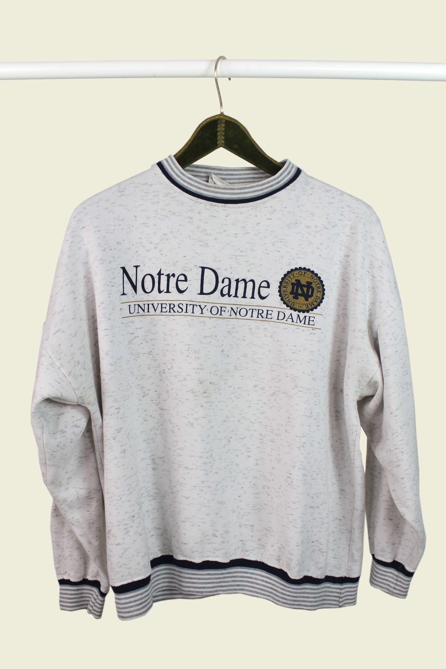 Vintage Sweatshirt Notre Damm Size XL