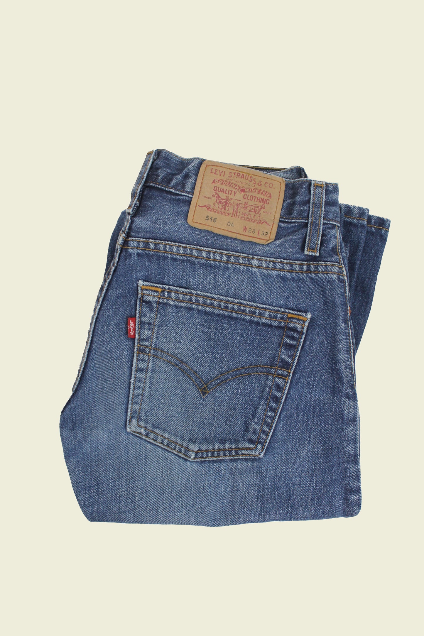 Vintage Levi's Low Waist Bootcut Jeans (28x32)