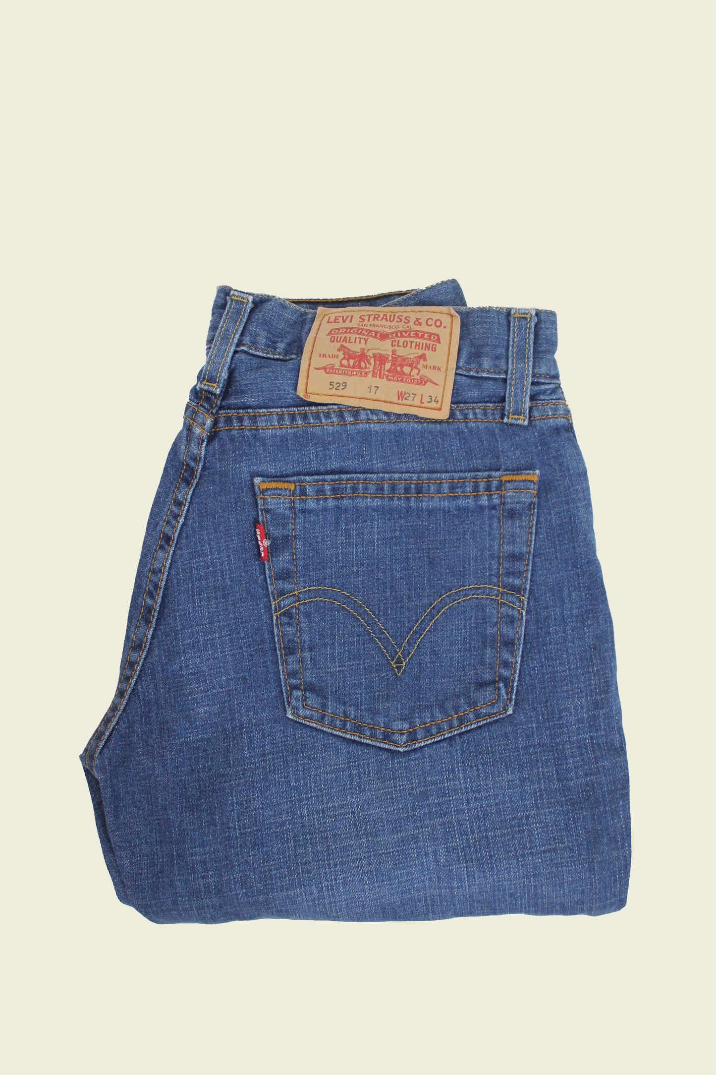 Vintage Levi's Low Waist Bootcut Jeans (27x34)