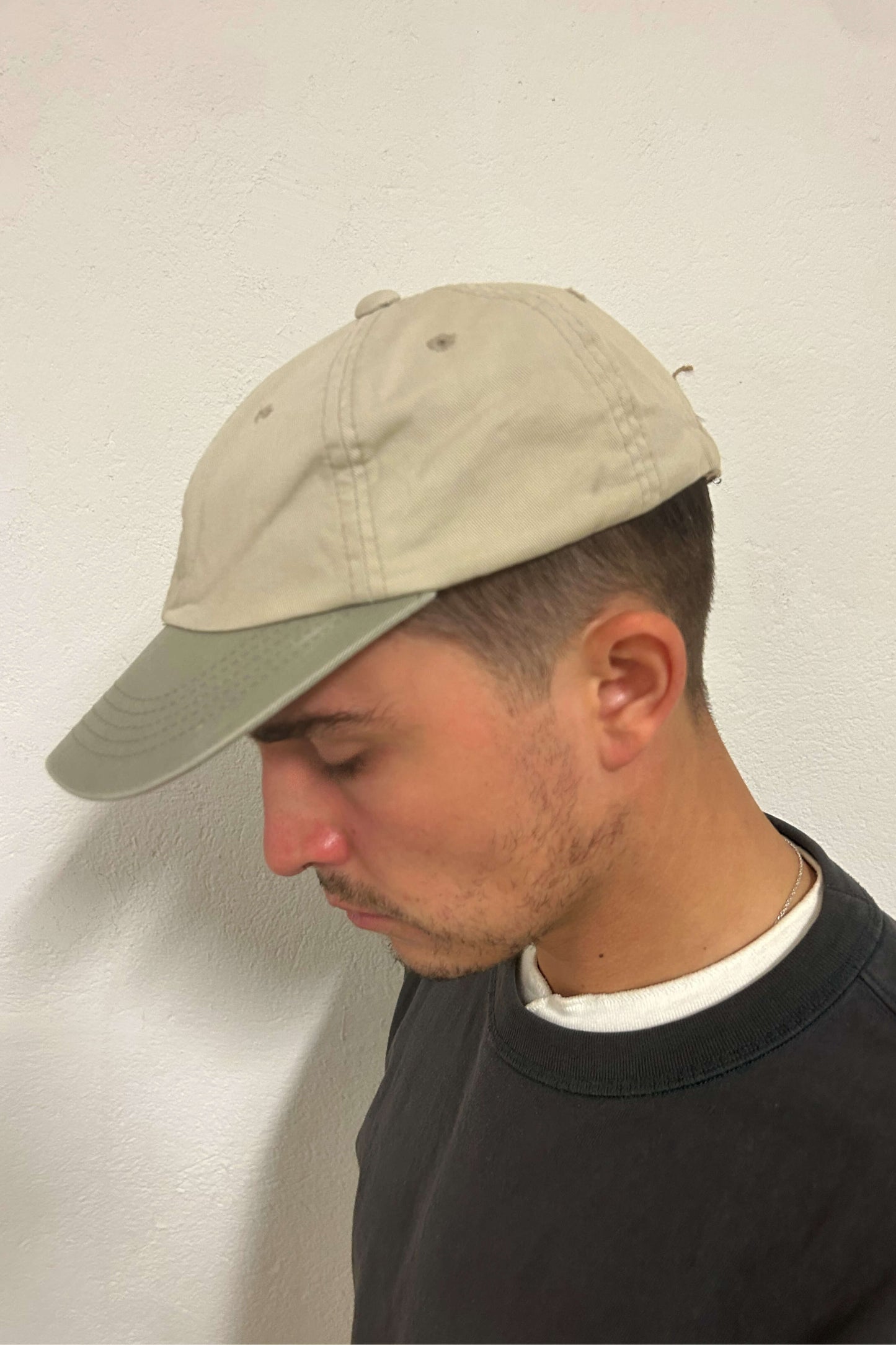 Vintage Beige/Grey Classic Cap