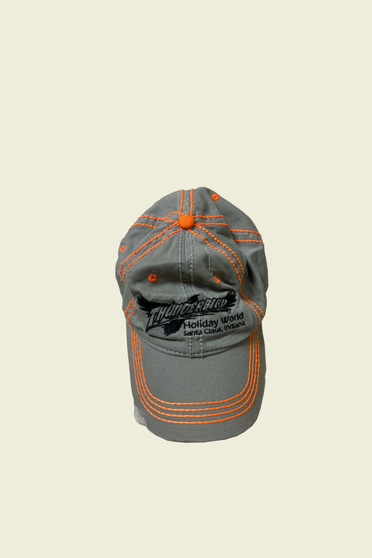 Vintage Grey/Orange Cap Thunderbird