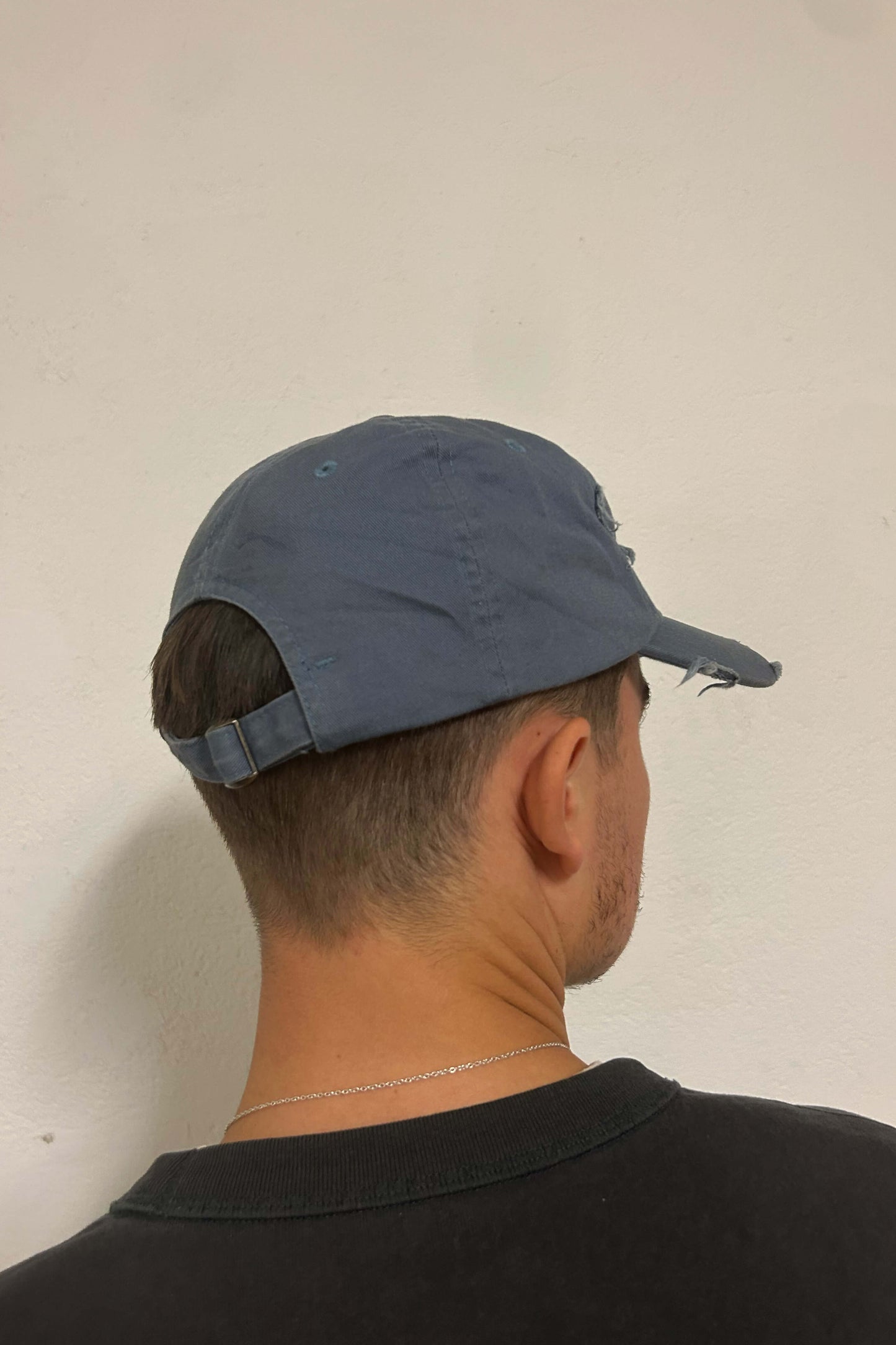 Vintage Grey/Blue Bud Light Cap