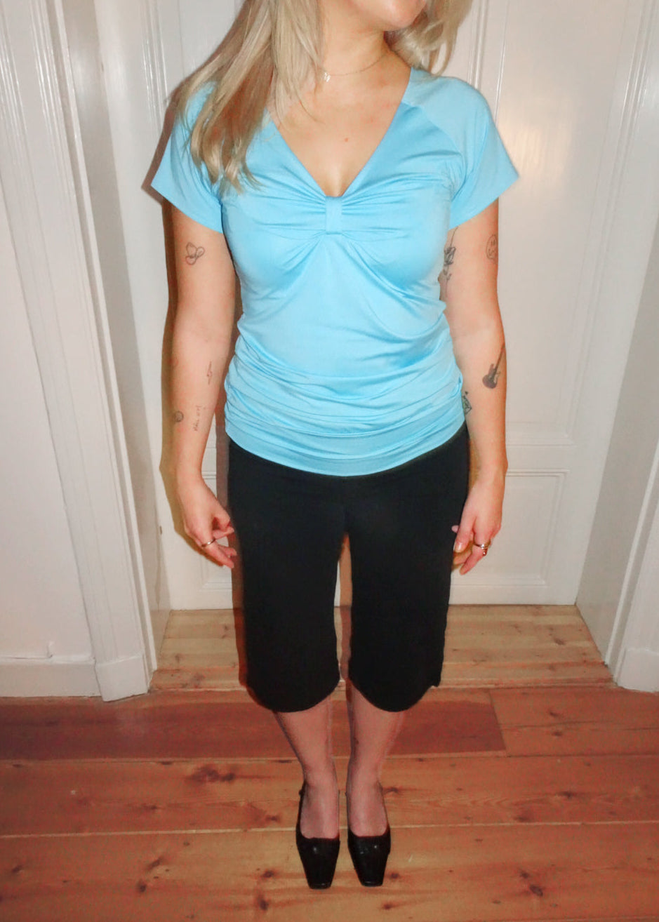Top aquamarine (S/M)