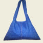 Eyelet denim bag