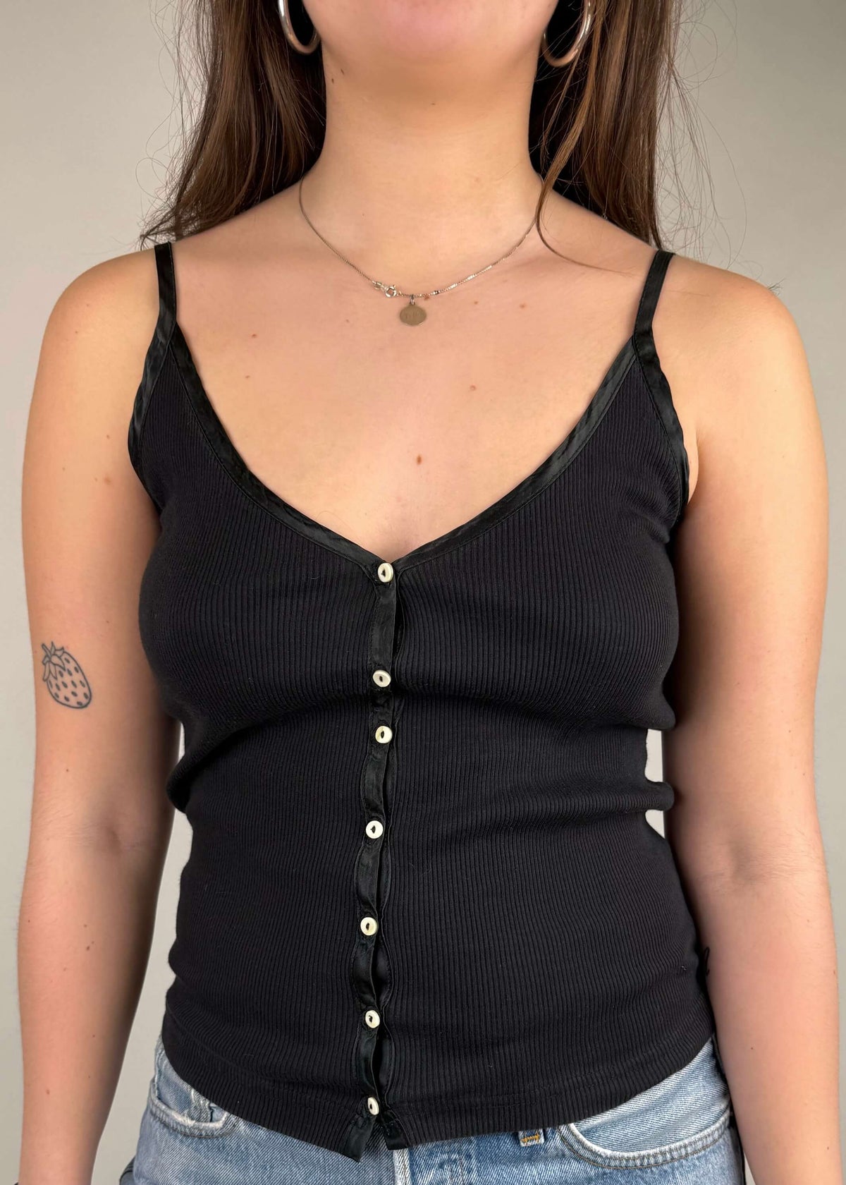 Vintage y2k Kookai button cami top (S/M)
