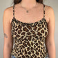 Vintage y2k Kookai leo ruffle cami top (S)