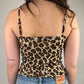 Vintage y2k Kookai leo ruffle cami top (S)