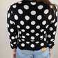 Vintage y2k Fornarina polkadot cardigan (S)
