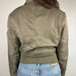 Vintage y2k cropped bomber jacket (S/M)