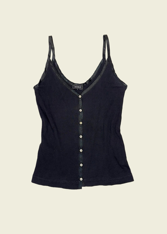Vintage y2k Kookai button cami top (S/M)
