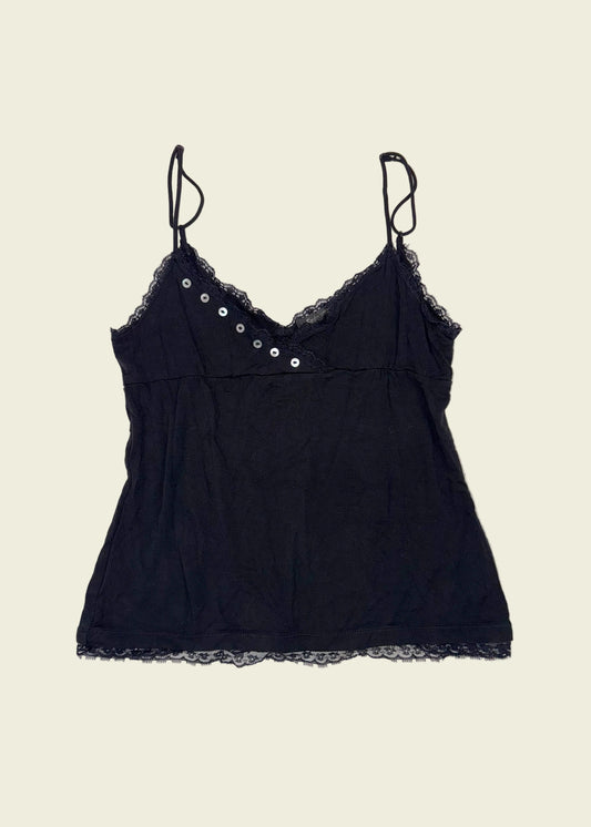 Vintage y2k lace cami top (S/M)