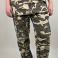 Vintage y2k camo trousers (M)