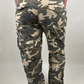 Vintage y2k camo trousers (M)
