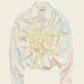 Smocked yellow shirt (ONE SIZE)