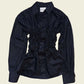 Smocked black shirt (ONE SIZE)