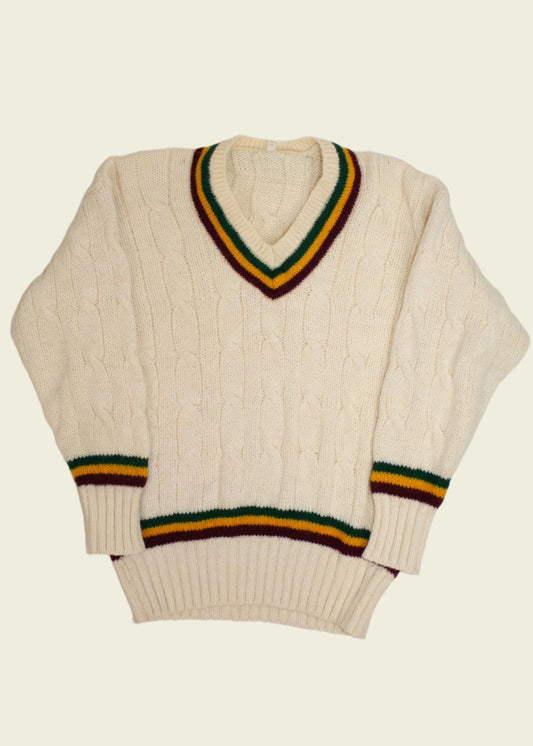 Vintage Knitted Wool Sweatshirt