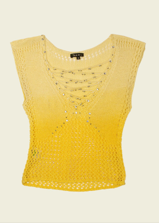 Vintage y2k crochet top (S/M)