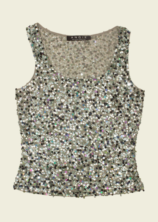 Vintage y2k sequin top (S/M)