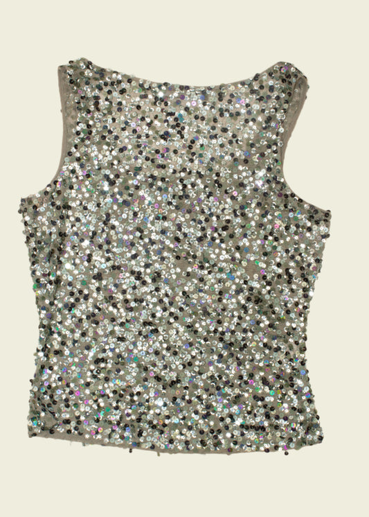 Vintage y2k sequin top (S/M)
