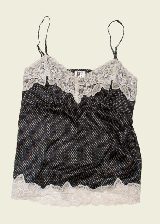 Vintage y2k polkadot cami top (S/M)