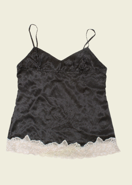 Vintage y2k polkadot cami top (S/M)