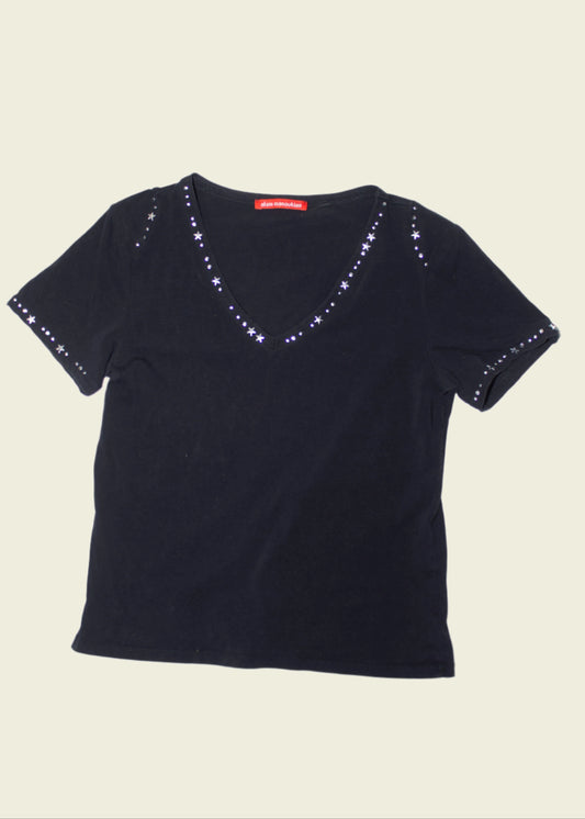Vintage y2k studded tee (S/M)