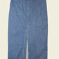 Vintage y2k maxi denim skirt (S/M)