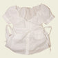 Vintage y2k short sleeve blouse (XS/S)