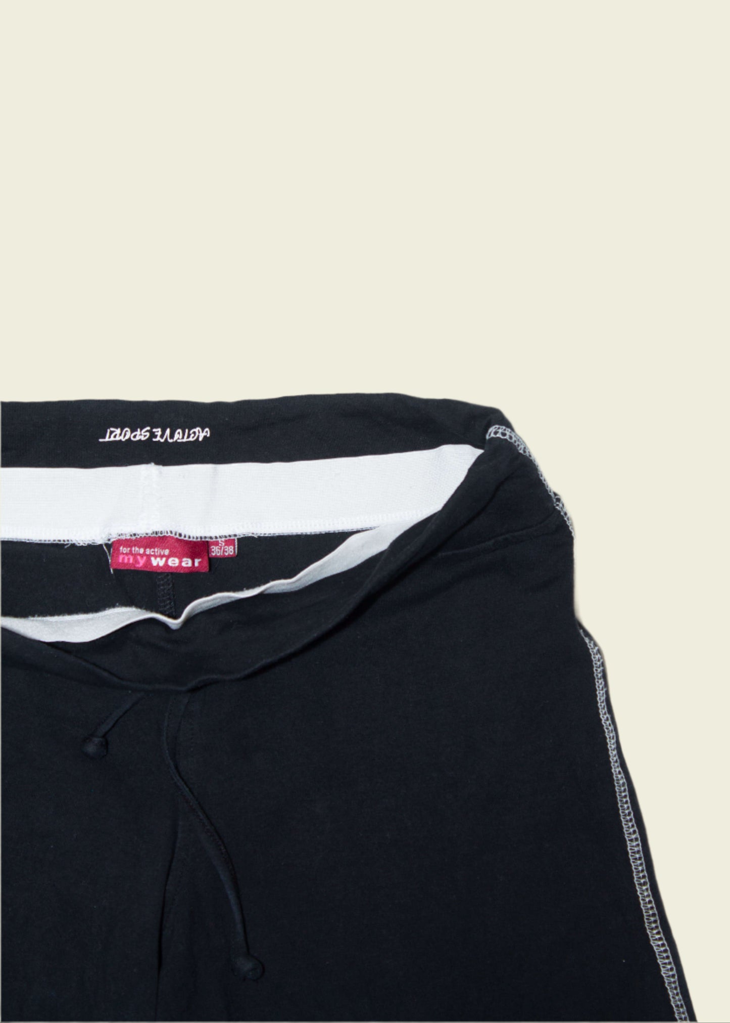 Vintage y2k sporty capri pant (S)