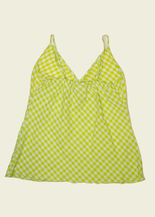 Vintage y2k checkered top (S)
