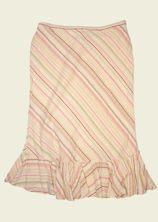Vintage y2k striped skirt (M/L)