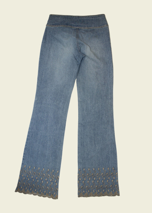 Vintage Low Waist Bootcut jeans (27x36)