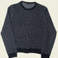 Vintage y2k polkadot knit (M)