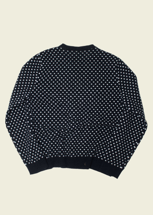 Vintage y2k polkadot knit (M)